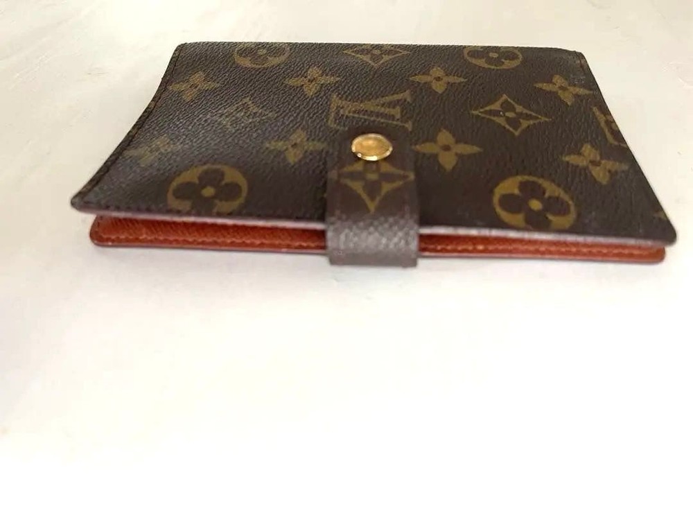 Louis Vuitton Monogram Notebook Cover Monogram Design Excellent Condition