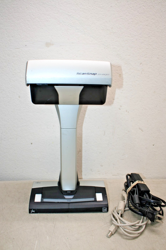 Fujitsu Scansnap SV600 Document Scanner w/ Power Adapter - Tested
