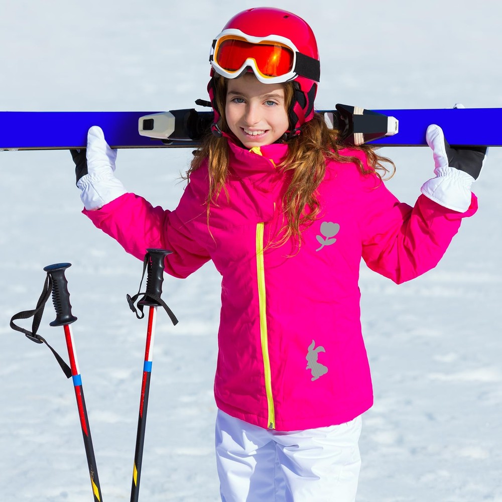 45PCS Down Jacket Repair Patch for Puffer Three Sizes, Pre-Cut-Dark Grey