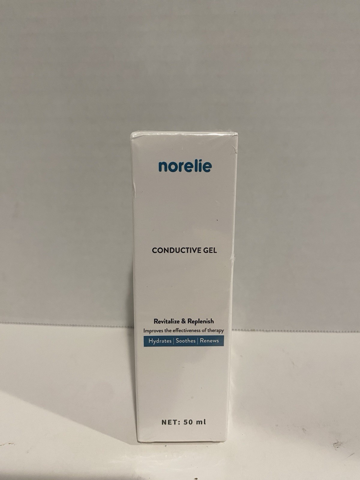 norelie NIB Microcurrent Conductive Gel Hypoallergenic 1.69 Oz 50ml Exp 2028