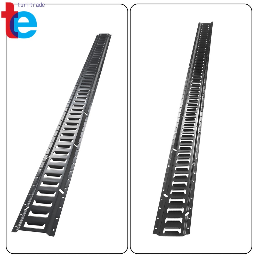 5 Pack 8' E Track Tie Down Rail Kit Fit For Garages Vans Trailers Tie Downs