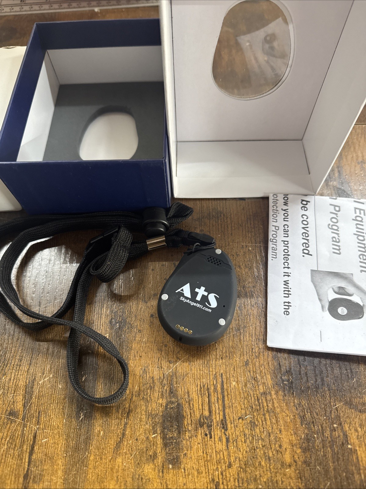 SKYANGEL 911FD 4G   Fall Detection 2-Way Voice 911 SOS Alert Unit Only No Charge