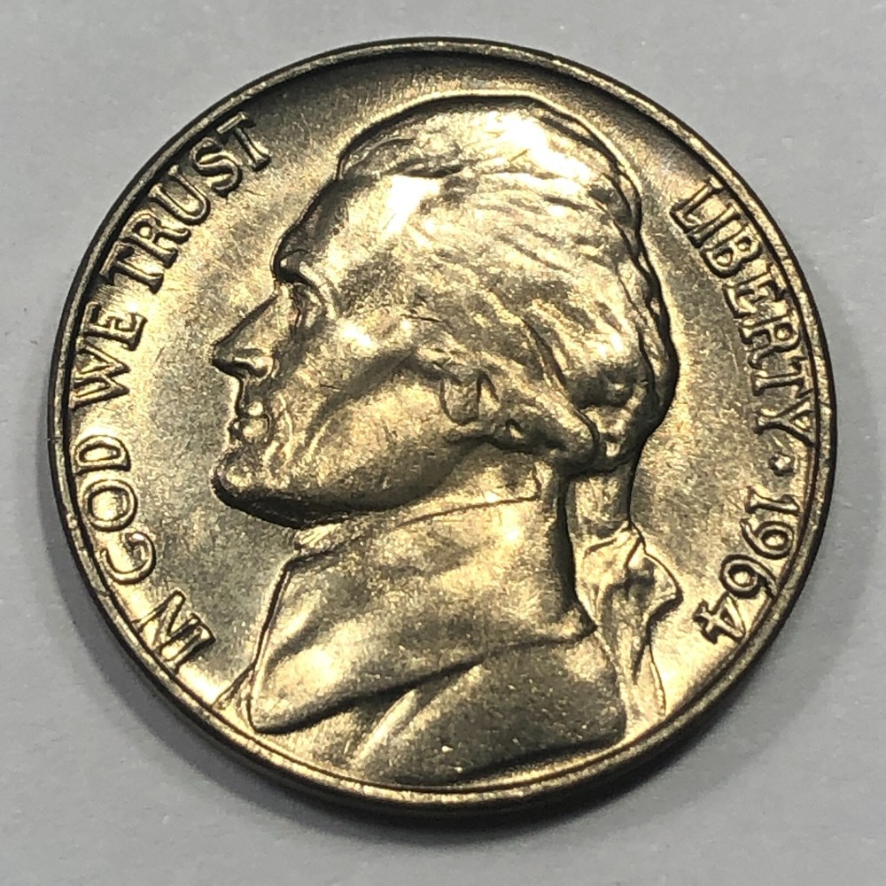 1964 P - Jefferson 5 cent - Uncirculated