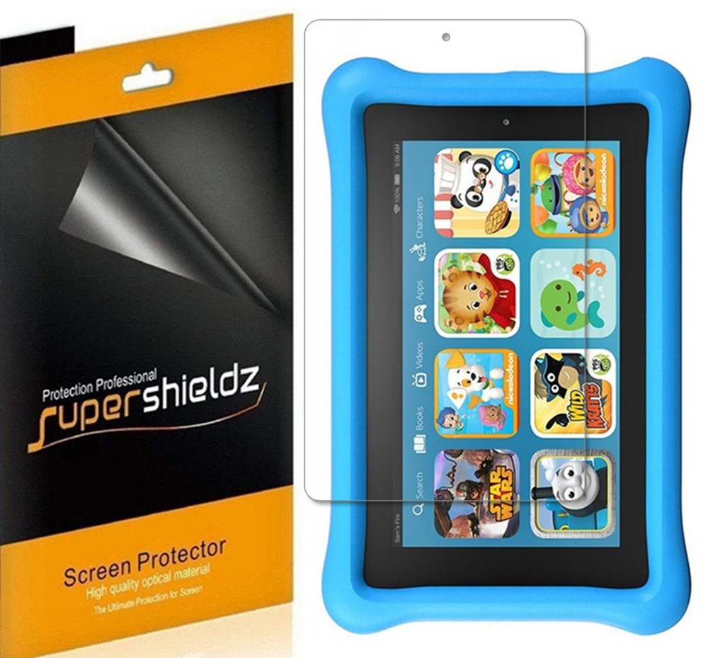 3X Supershieldz Clear Screen Protector for Fire Kids Edition 7" (2015 Released)