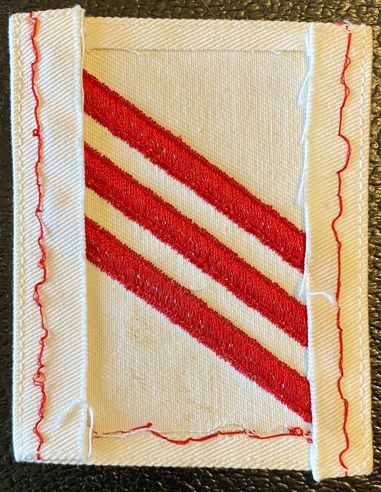 US Navy Rate Undesignated Fireman rank Patch USN E-3 Engineering Striker