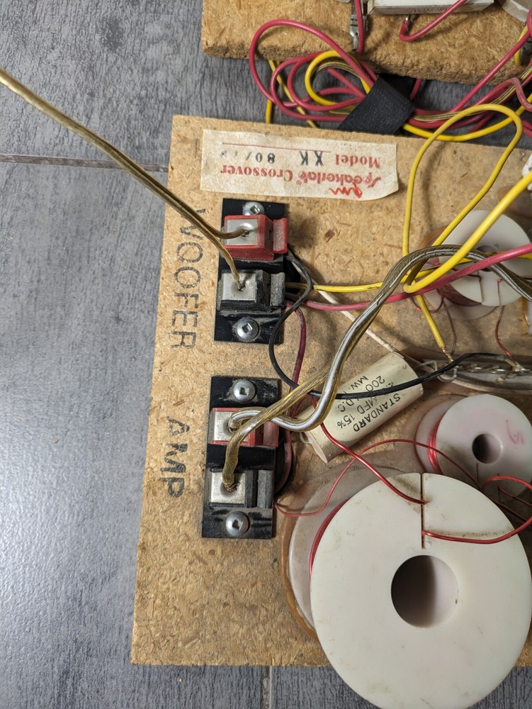 Speakerlab XK Crossover w/ Knobs - Klipschorn Khorn