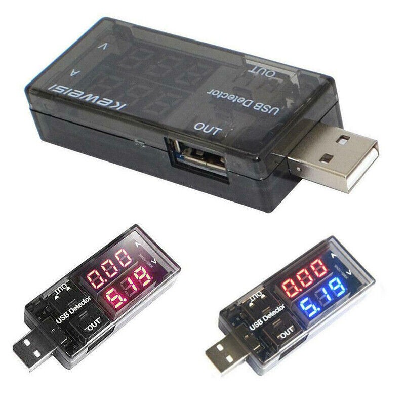 DC 5V USB Current Voltage Digital Detector Voltmeter Ammeter Measuring Tester