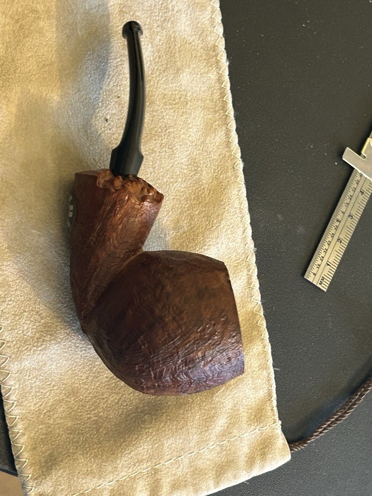 Sandblasted Mini Bent Apple By Werner MUMMERT