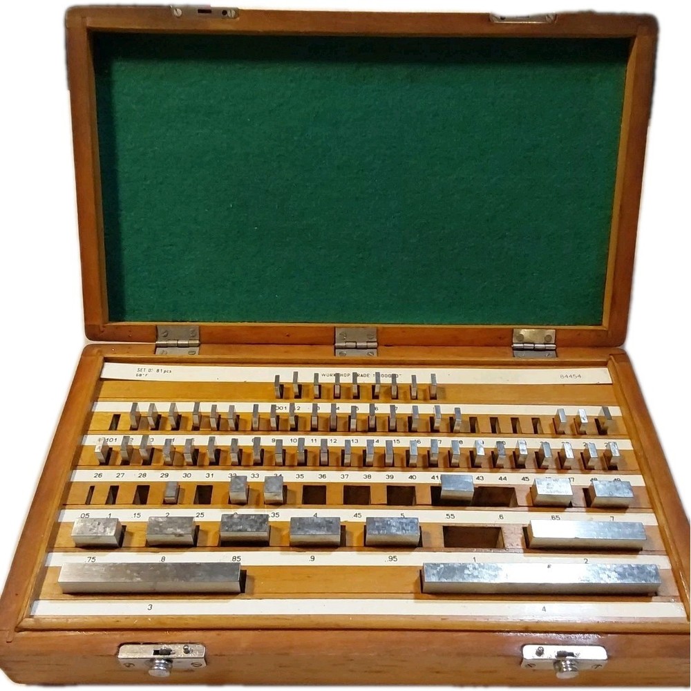 Used Precision Test Block Set.