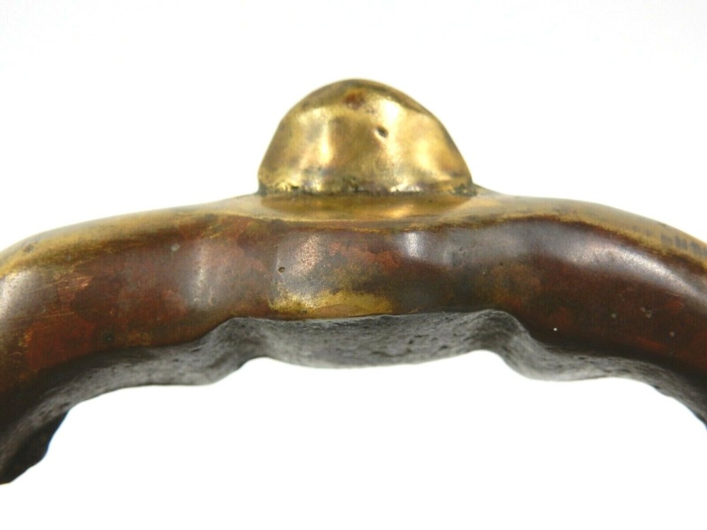 VINTAGE SOLID BRASS AMERICAN EAGLE STYLE DOOR KNOCKER (MONOGRAM-READY)