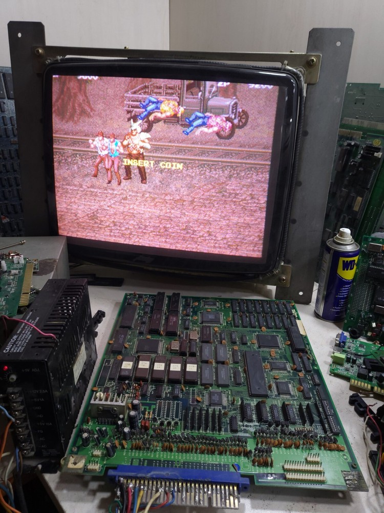 GROWL PCB TAITO WORKING