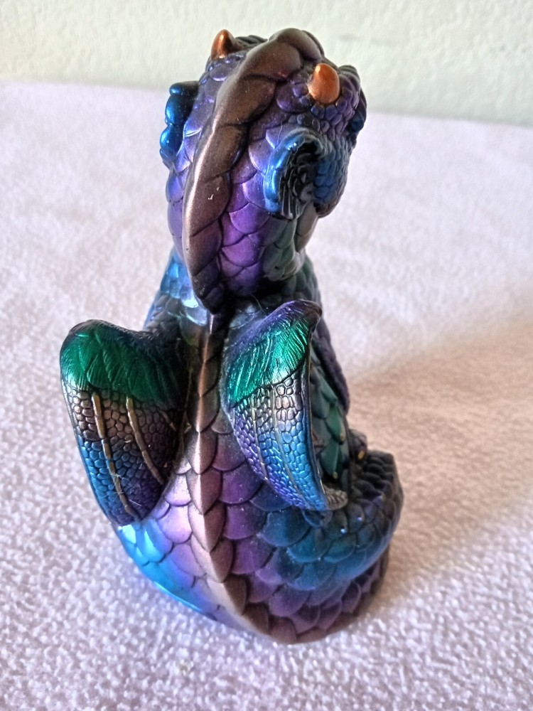 Pena Fledgling Dragon Peacock 1997 Windstone edition