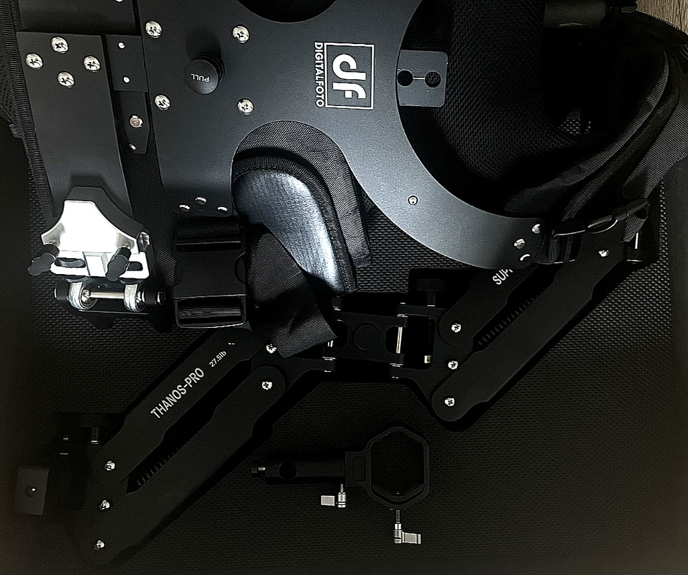 DigitalFoto THANOS Pro C3II Gimbal Support Vest – Missing Arm Pin – Case Include