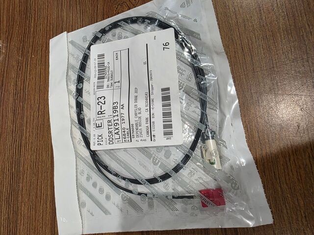 Genuine Mopar Camera Cable 68401977AA