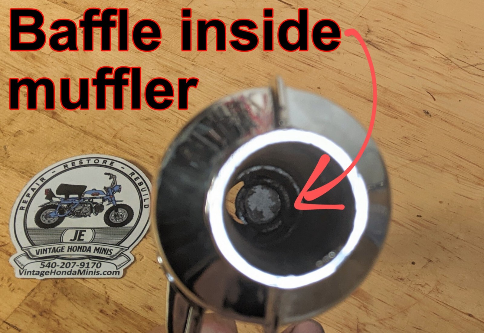 Exhaust - Vintage Style Replica Muffler & Header Kit - Honda Z50 Z50a K0 K1 K2