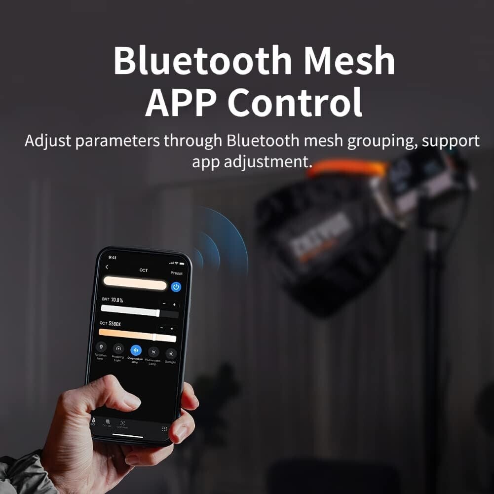 Zhiyun Molus G60 60W Protable COB Led Video Light Bi-Color Photography Light