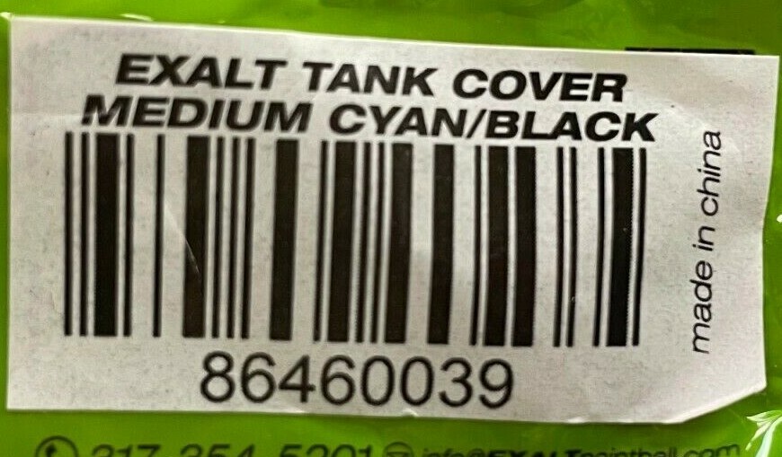 NEW Exalt Tank Cover - Medium - Cyan