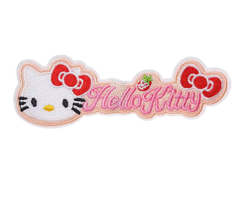 Hello Kitty Kawaii Sanrio Patch, Adhesive/Sew On