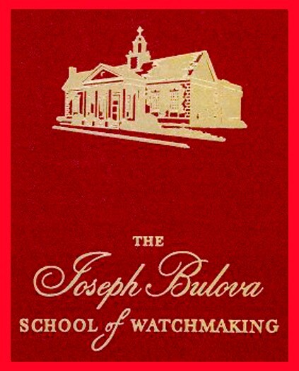 Joseph BULOVA School of Watchmaking COMPLETE Training Course 1947 Edition CD ROM