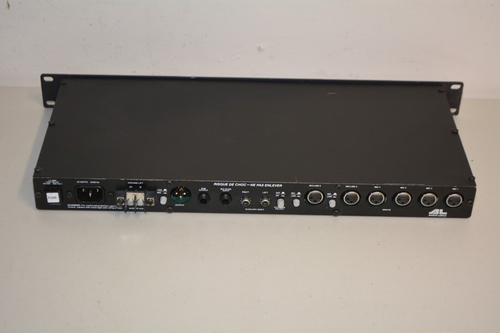 Audio Logic SC610 Microphone / Line Mixer #W5813
