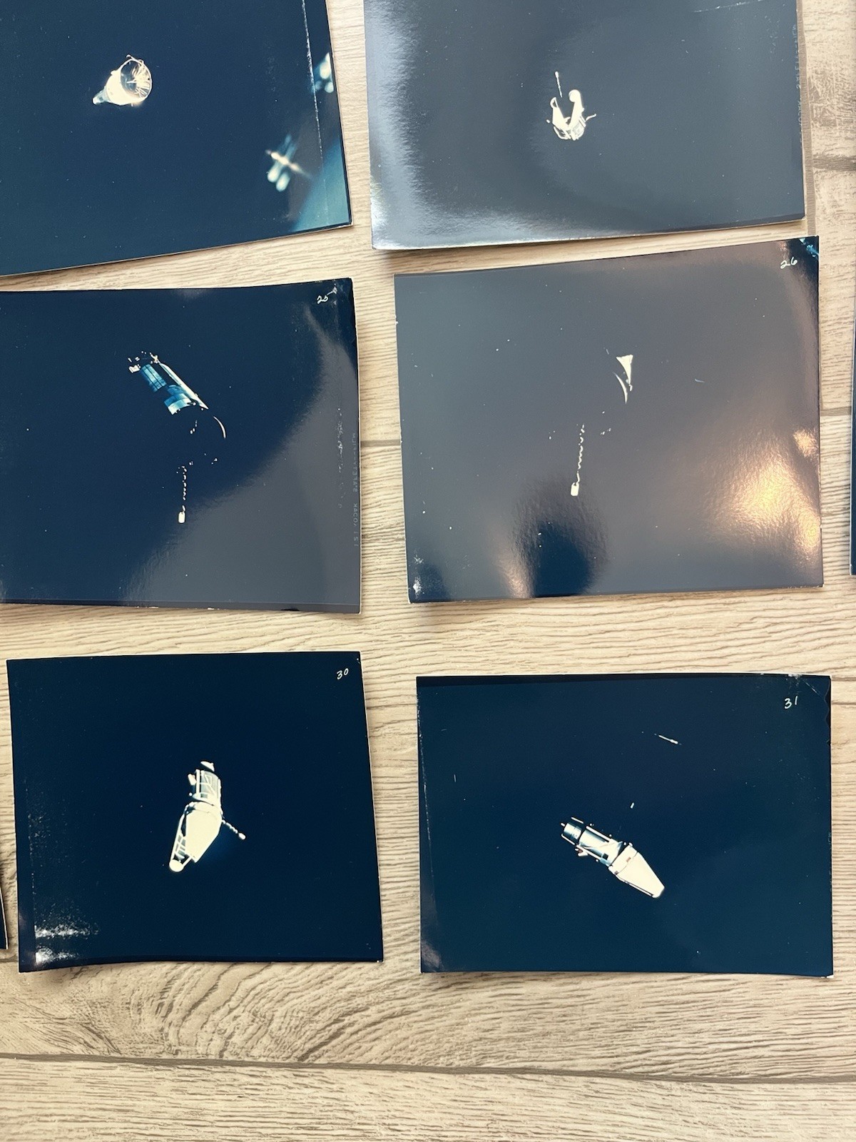 Vintage NASA Gemini Spacecrafts Photo on Kodak Paper SPACE - Lot Of 30