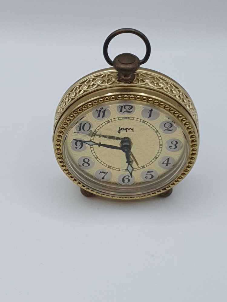Vintage Japy Alarm Clock Collectable