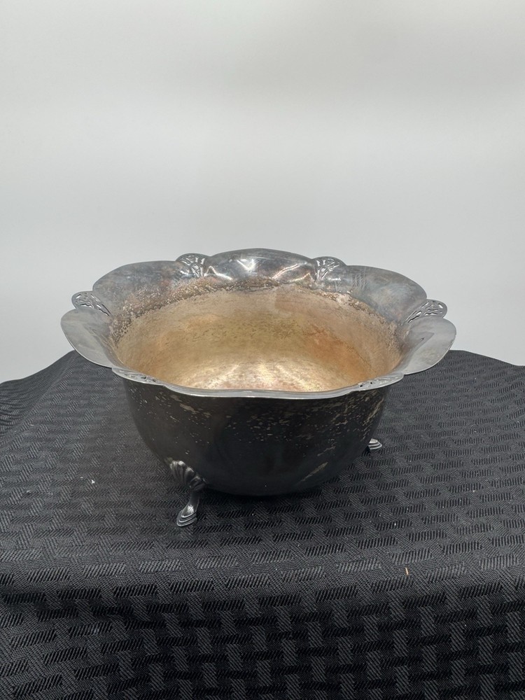 Silver Plated Footed Bowl