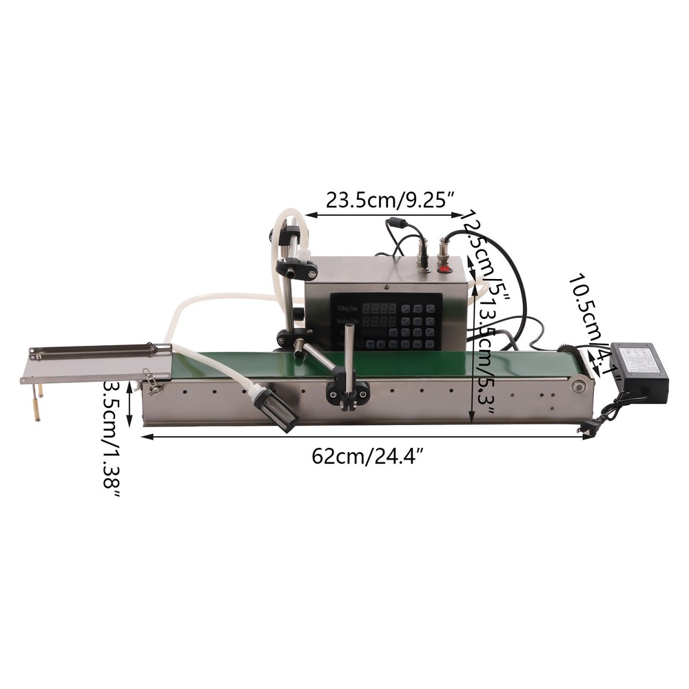 1 head Liquid Filling Machine automatic conveyor