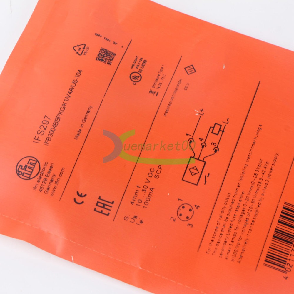 One For IFM IFS297 Proximity switch Sensor New