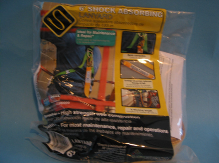 6 ft. Shock Absorbing Lanyard