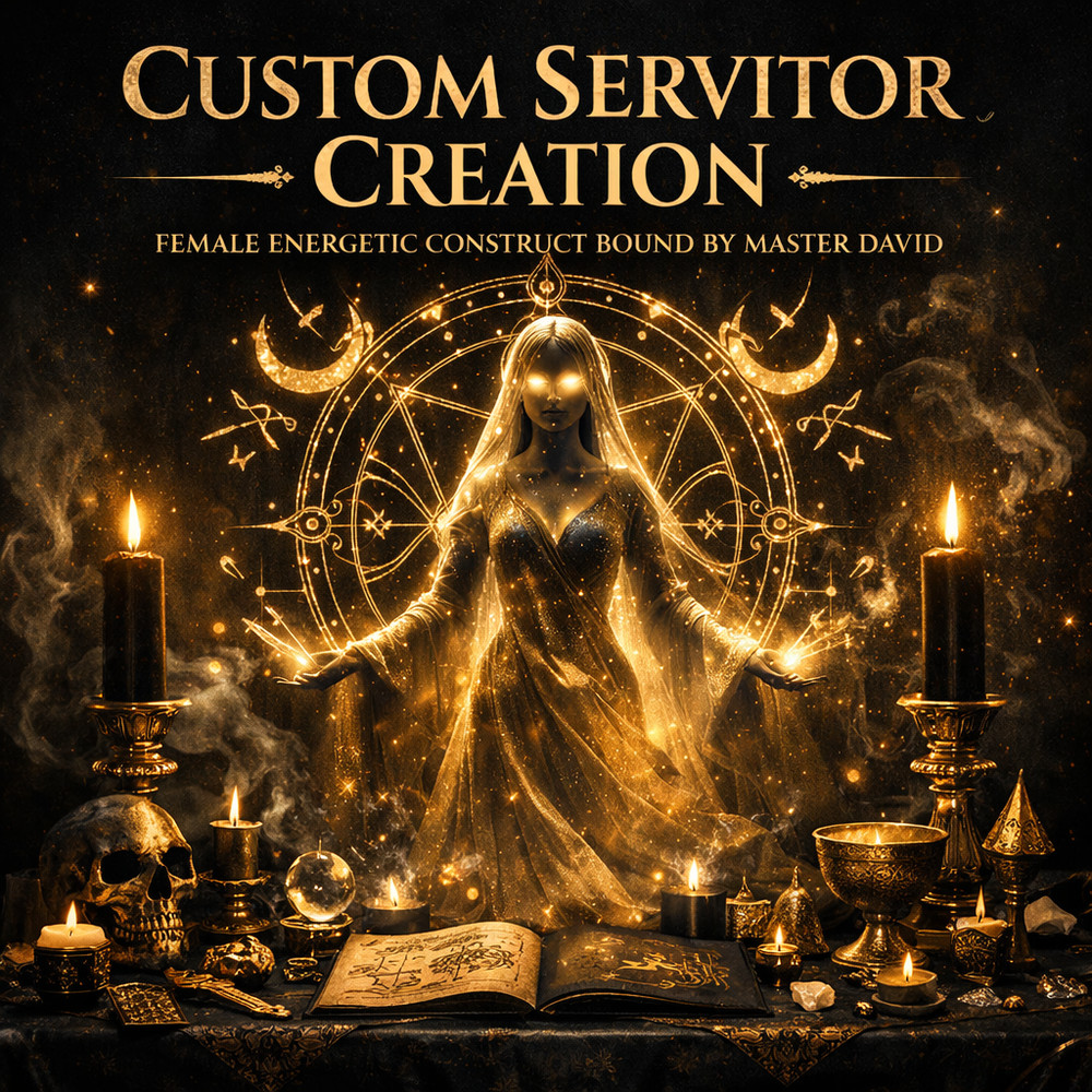 Sovereign Servitor Creation ✦ Custom Female Energetic Construct Directly Bound