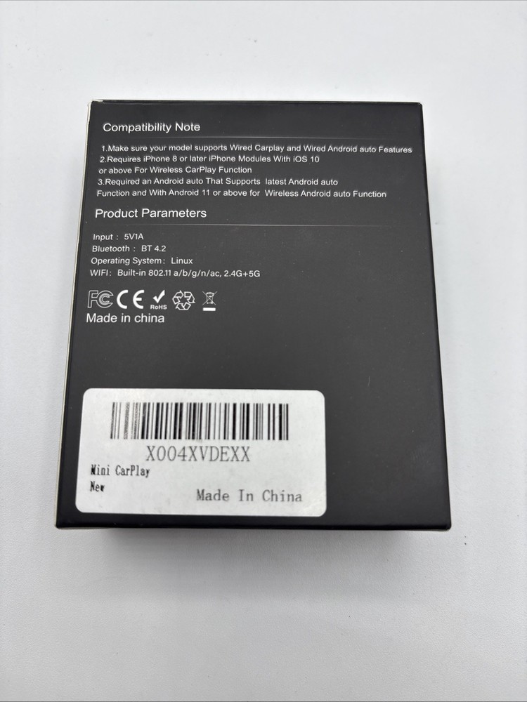 2026 Adapter for iPhone & Android Wired to Wireless CarPlay & Android Auto New