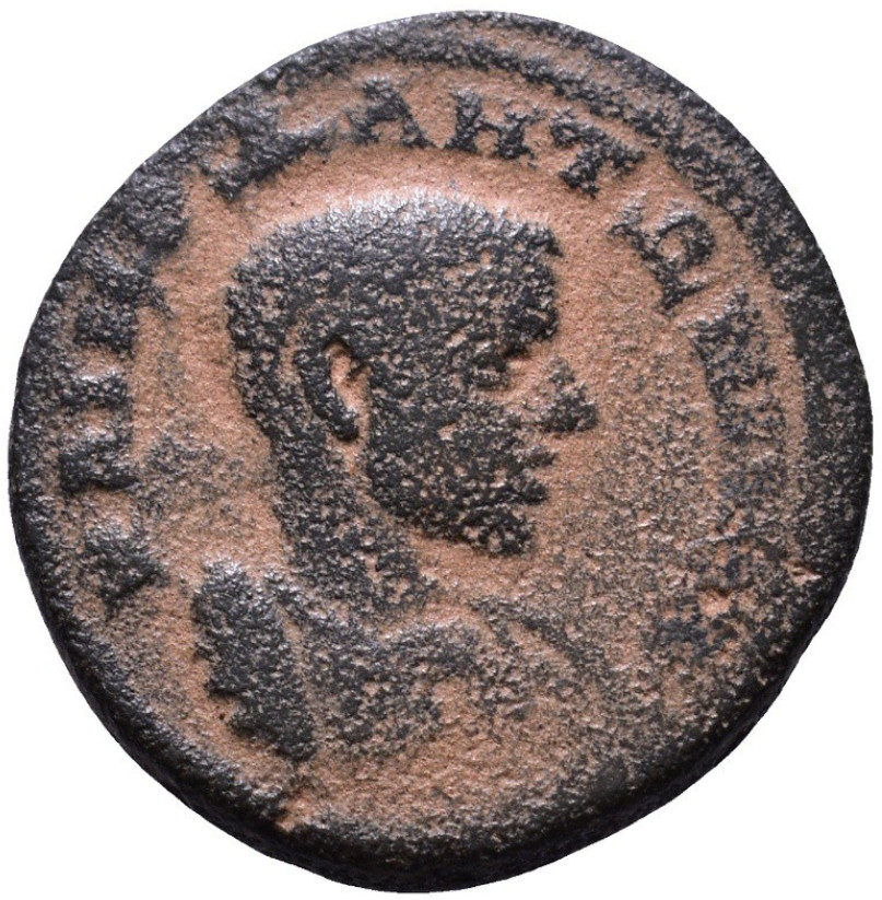 SYRIA, Seleucis and Pieria. Antioch. Elagabalus, 218-222 AD. Æ 20mm. Lot a3467