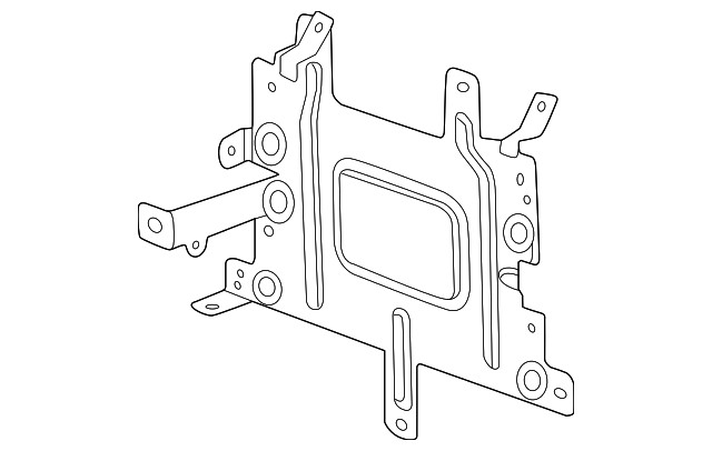 Genuine GM Control Module Bracket 86551635