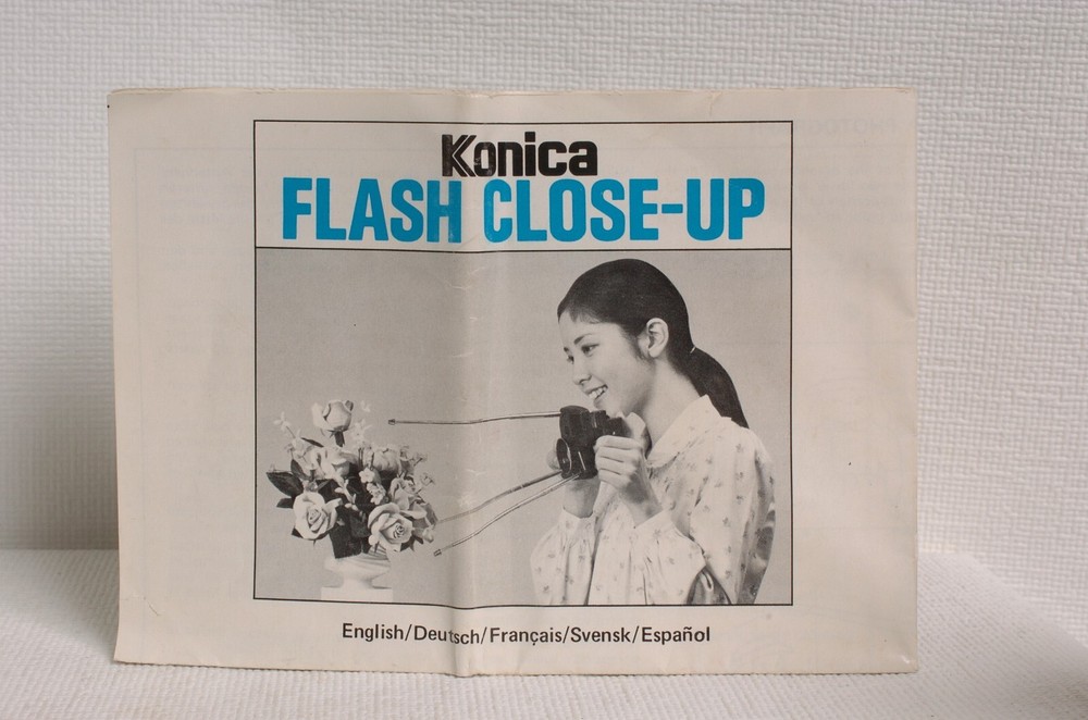 Konica Flash Close- Up adapter for C35EF C35AF cameras! Nice! Rare!