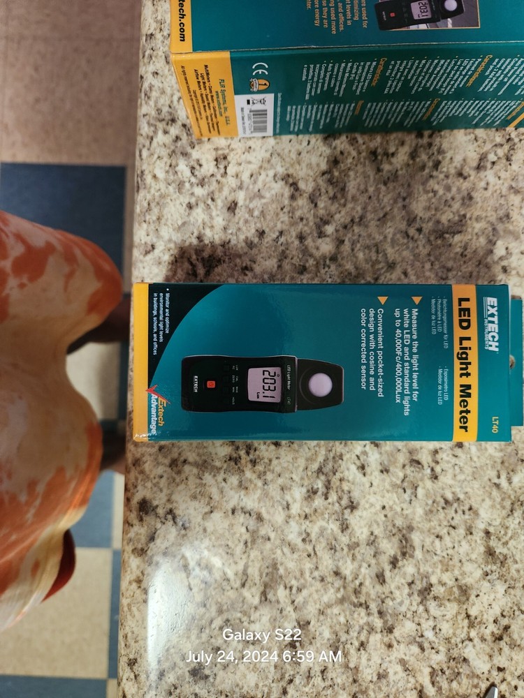 Extech Instruments LT40 LEDLight Meter
