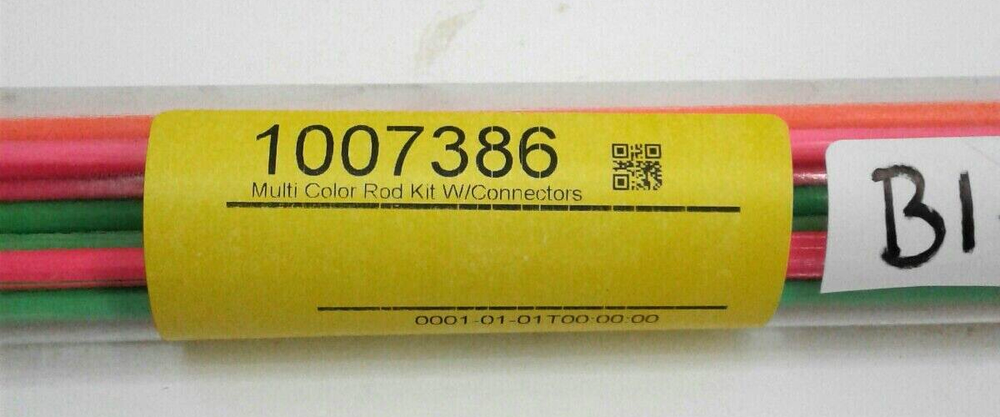Forensics Source 1007386 EVI-PAQ Multi-Color Forensic Rod Kit With Connectors