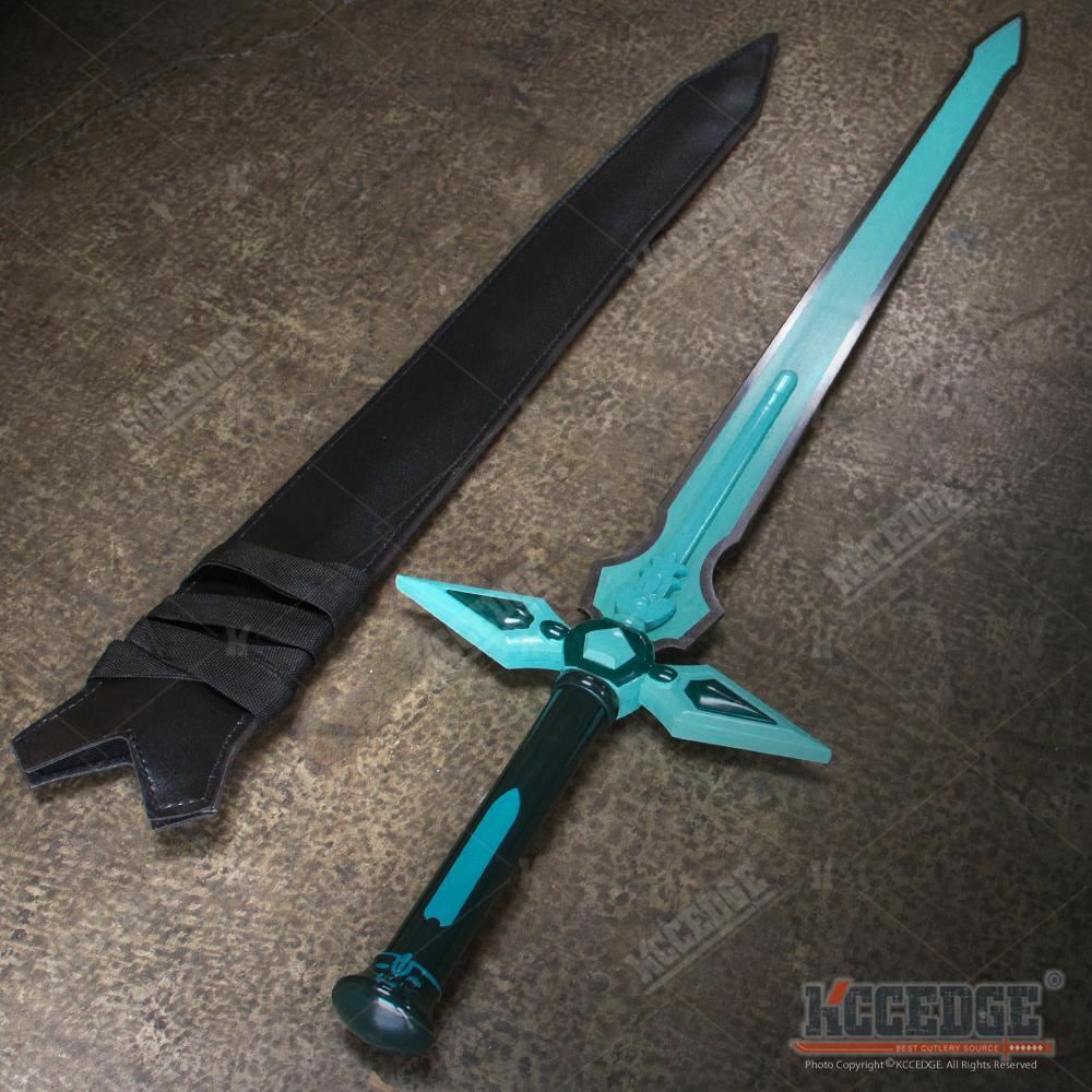FULL SIZE 41" SAO Kirito Elucidator Sword Art Online / Dark Repulser Asuna