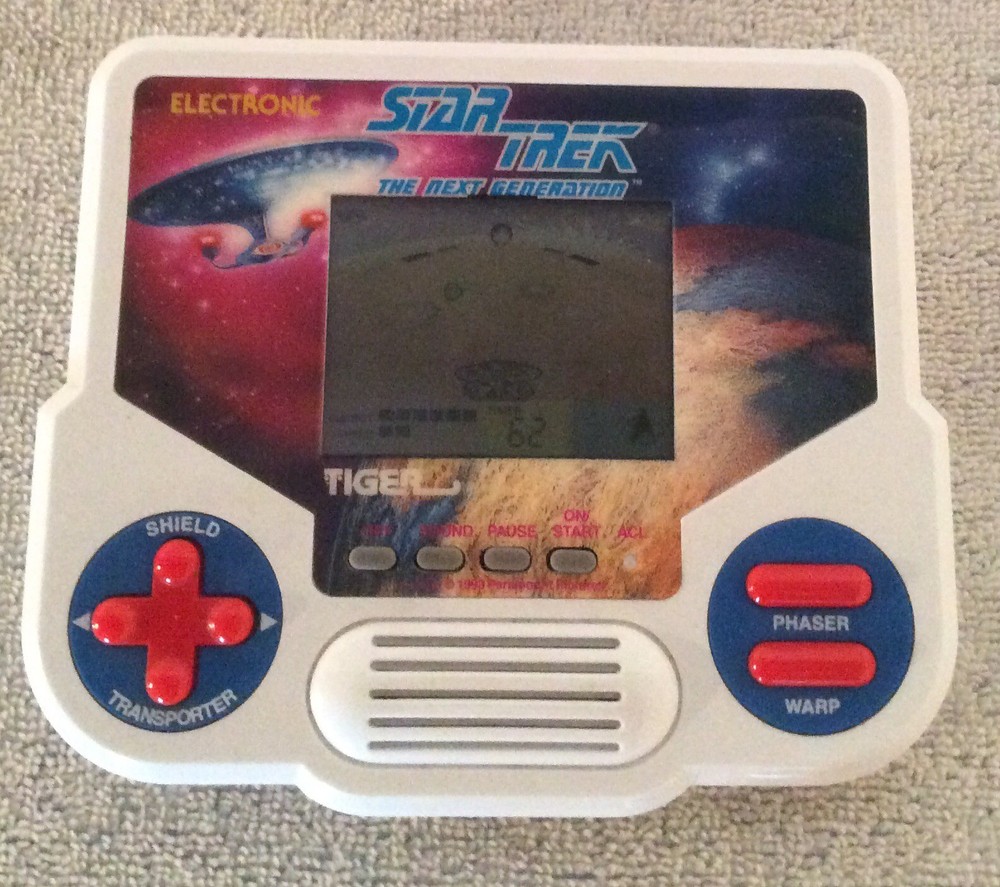 Tiger Star Trek: The Next Generation Handheld Electronic Game