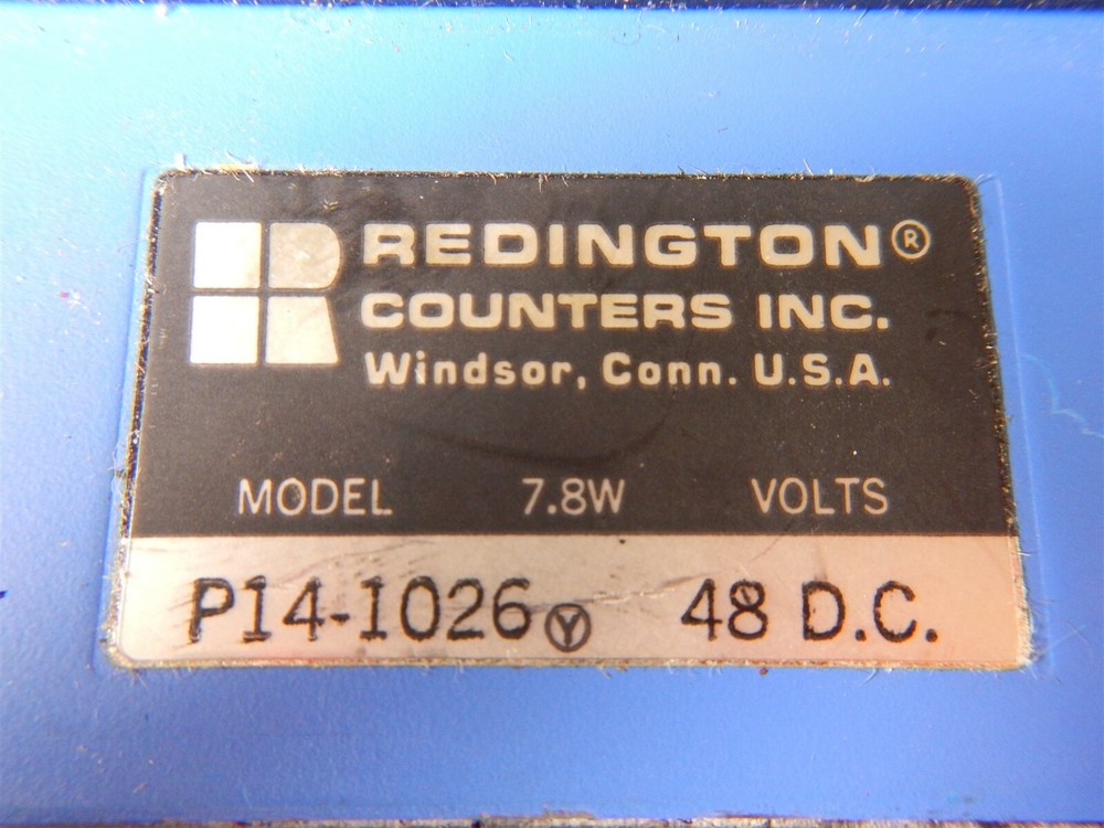 Used Redington Counters P14-1026 Counter Module PLC 48VDC M4