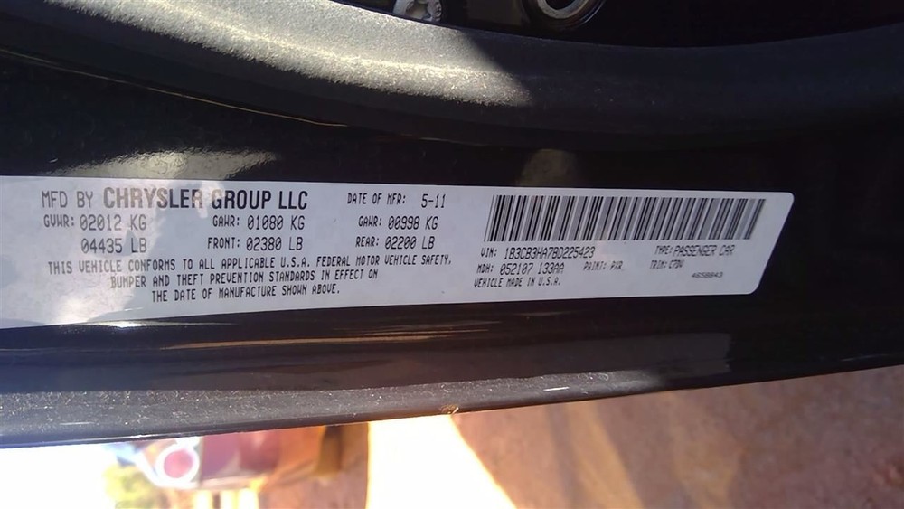 CALIBER 2011 High Mounted Stop Light 265007