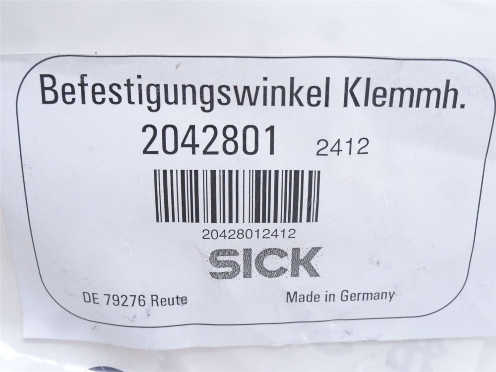 245031 Old-Stock; SICK 2042801 Aligning Bracket Assembly
