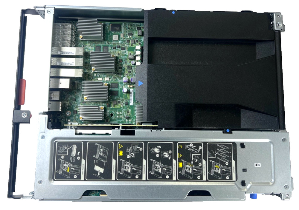 NetApp NAF-1601 Storage Array w/2x Controllers, 2x 128GB SSD, 2x PSU, NO RAM