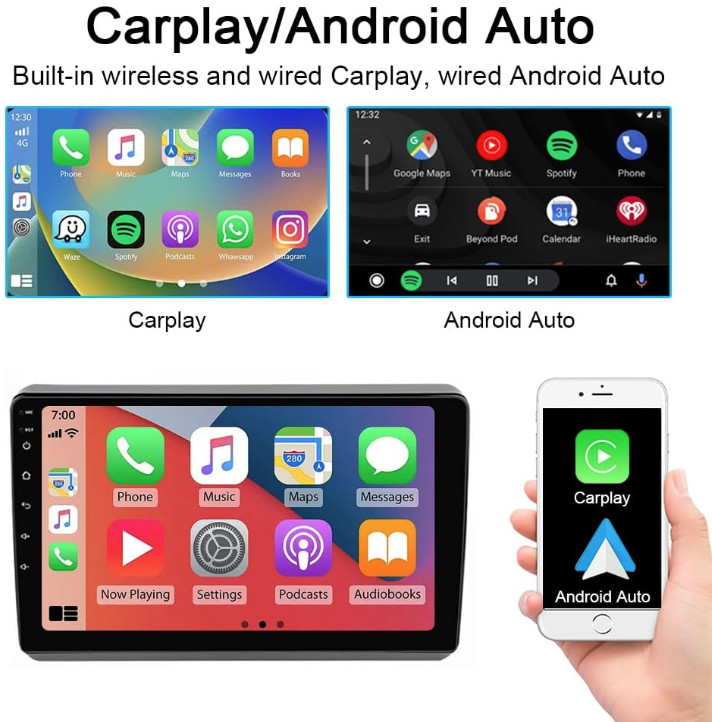 10" CarPlay Camera Android 14 Radio GPS Stereo For Hyundai Creta ix25 2015-2019