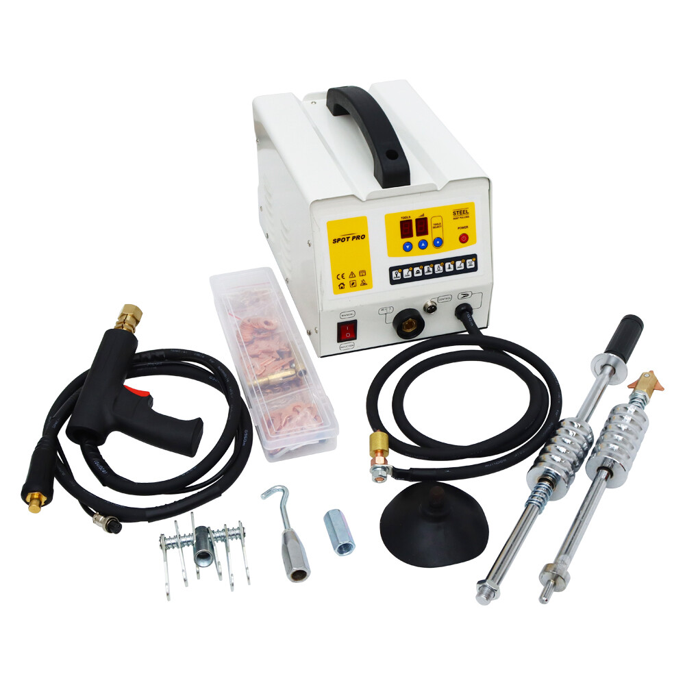 Steel Car Body Elements Dent Pulling & Straightening Machine 220V Puller Shaper