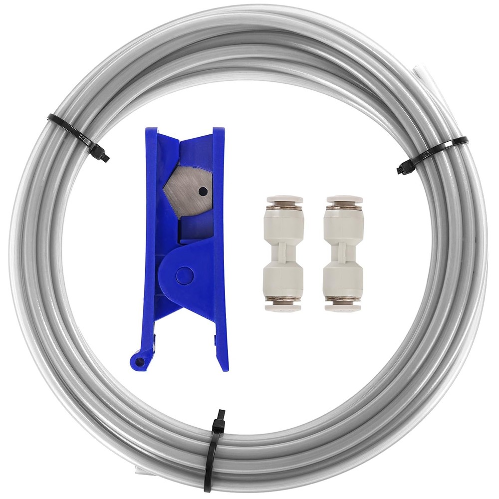 5M High-Performance Gray PTFE Tube for Bambu & Creality 3D Printers