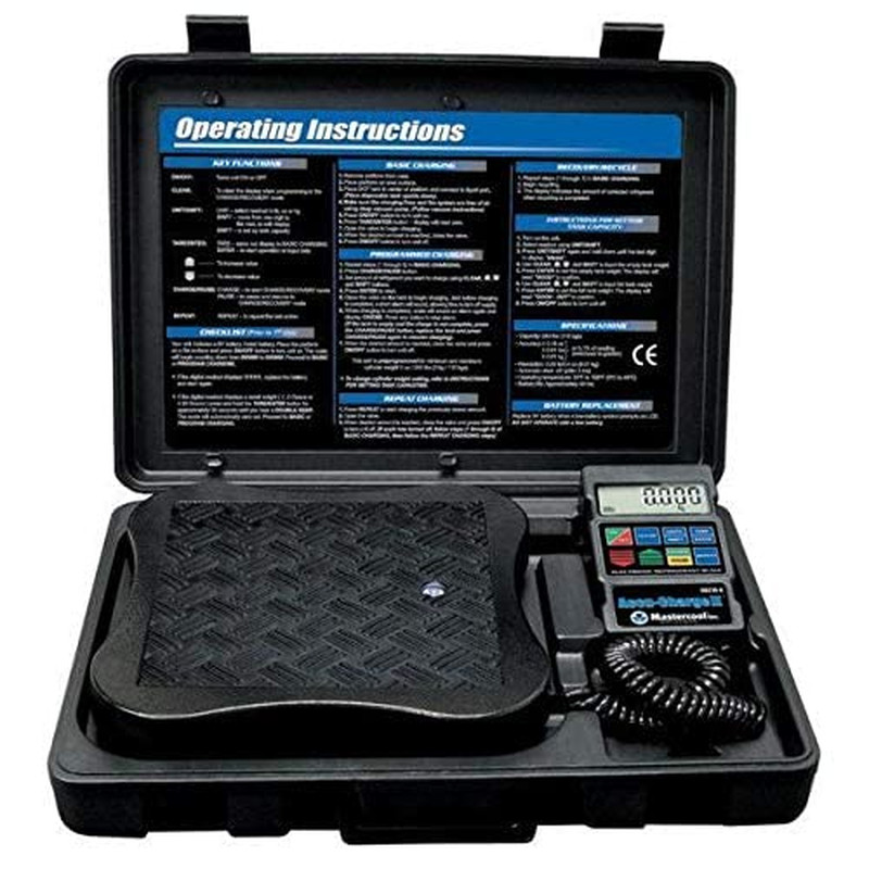 98210-A Electronic Refrigerant Scale, Black