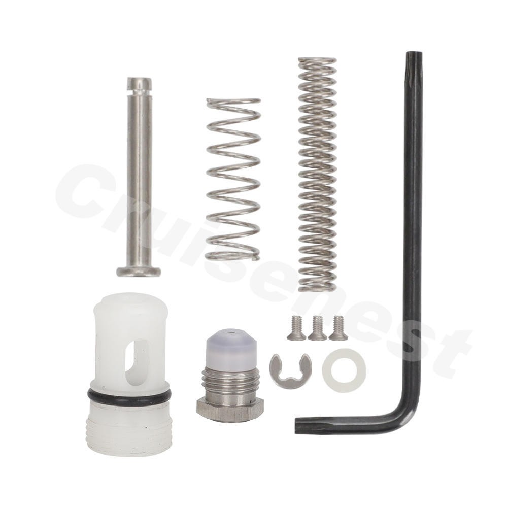 For Iwata WS400 LS400 Spray Gun Rebuild Kit w/ Air & Fluid Valve Spring 5652