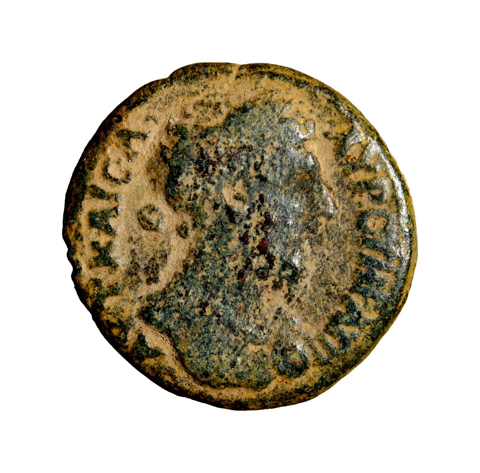 RARE Biblical Decapolis Judaea Coin Abila. Marcus Aurelius Philosopher Emperor