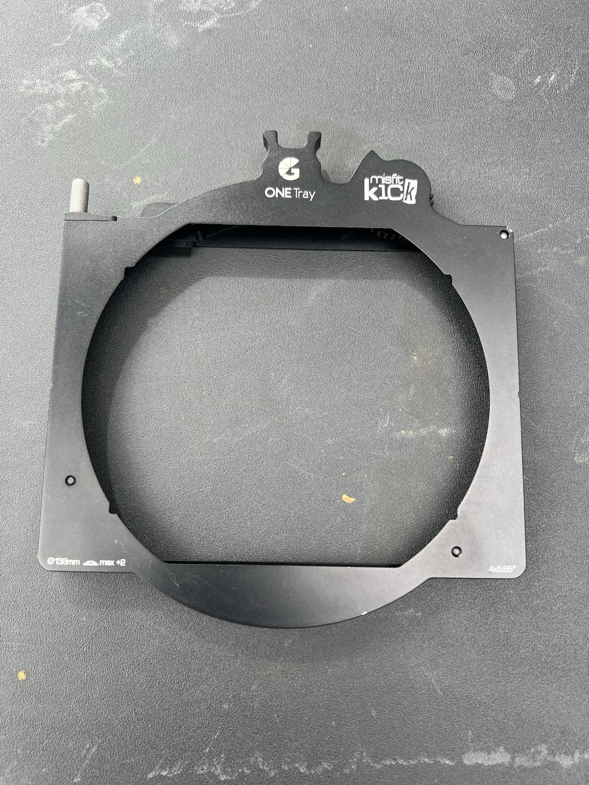 ARRI LMB 4x5 Matte Box Set, Top Flag, Mattes, Bright Tangerine ONE Tray 114/85mm